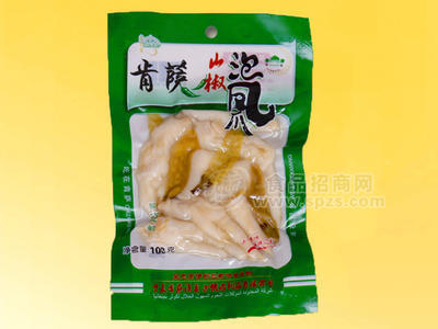100g山椒泡凤爪  泡椒鸡爪