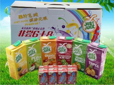 JUST JUICE（杰斯特）新西兰进口果汁  礼品套装6+8
