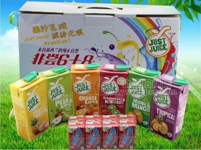 JUST JUICE（杰斯特）新西蘭進口果汁  禮品套裝6+8