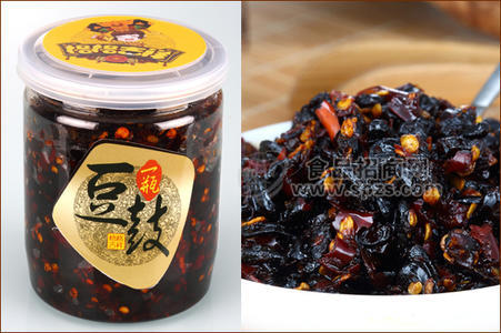 格格吉祥一瓶豆鼓辣椒酱
