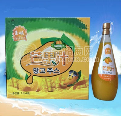 铭君芒果汁1.25LX6瓶