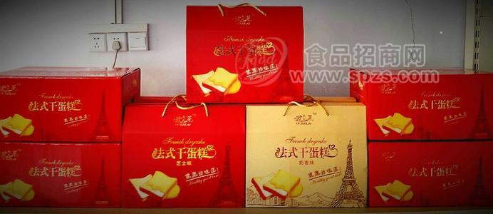 法式干蛋糕礼盒招商