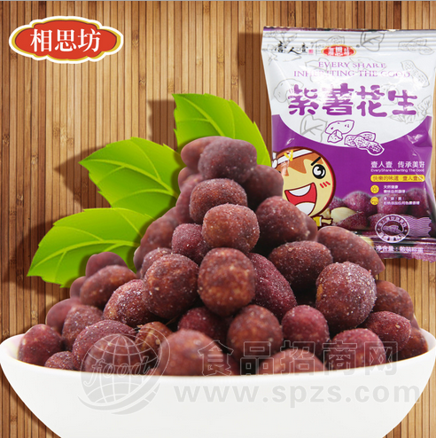 品乐一族 相思坊紫薯花生