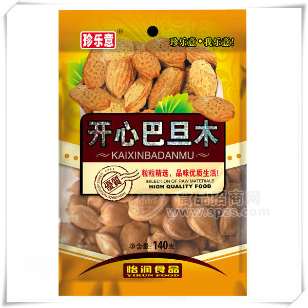 ·珍乐意 开心巴旦木干果140g 