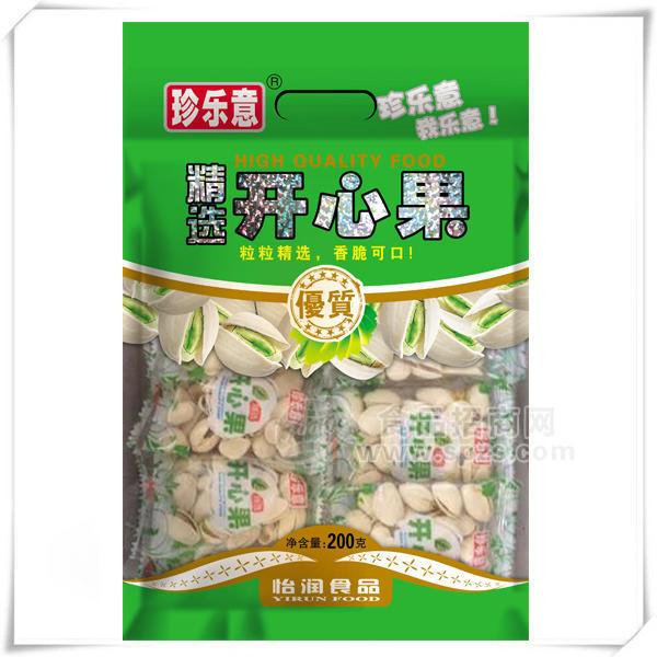 ·珍乐意 精选开心果200g 