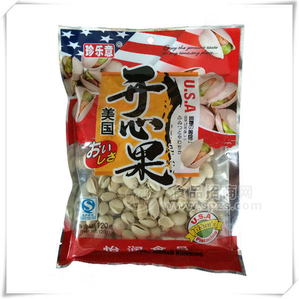 ·珍乐意 美国开心果120g 