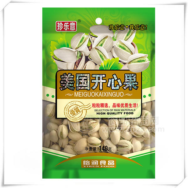 ·珍乐意 美国开心果140g干果 
