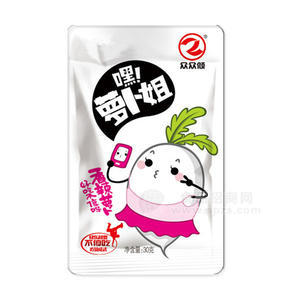 众众倾 萝卜小姐 香辣萝卜 30g