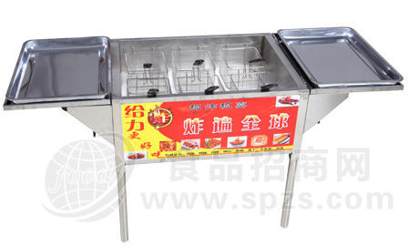 小型油炸炉，多功能燃气油炸锅