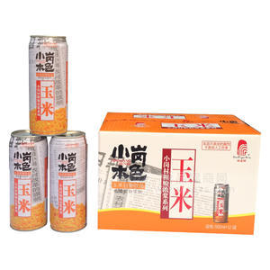 小崗本色玉米谷物飲品500mlx12罐