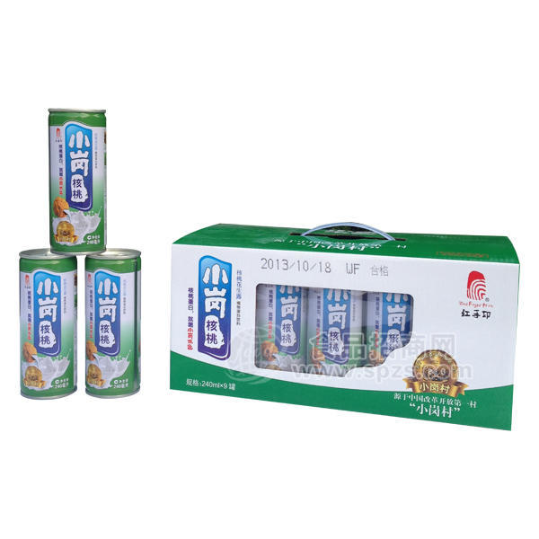 小岗核桃露240mlx9罐