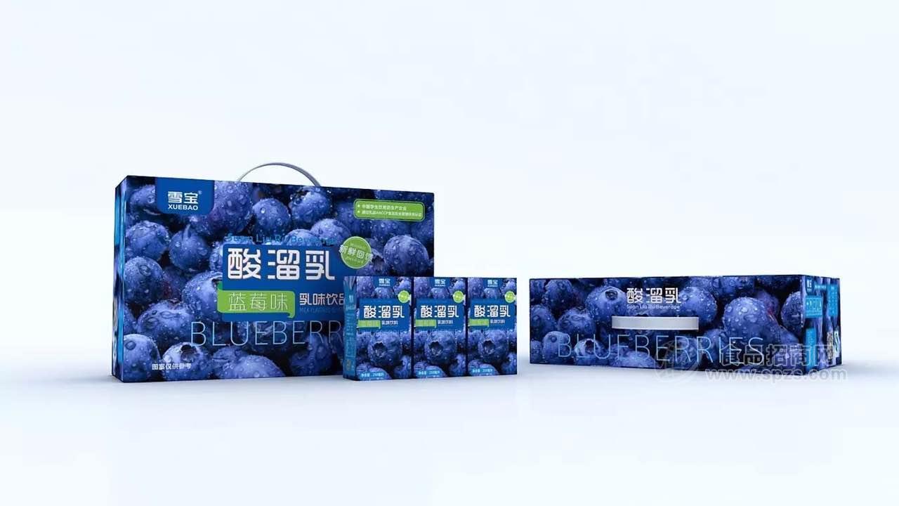 酸溜乳  藍(lán)莓味  乳味飲品