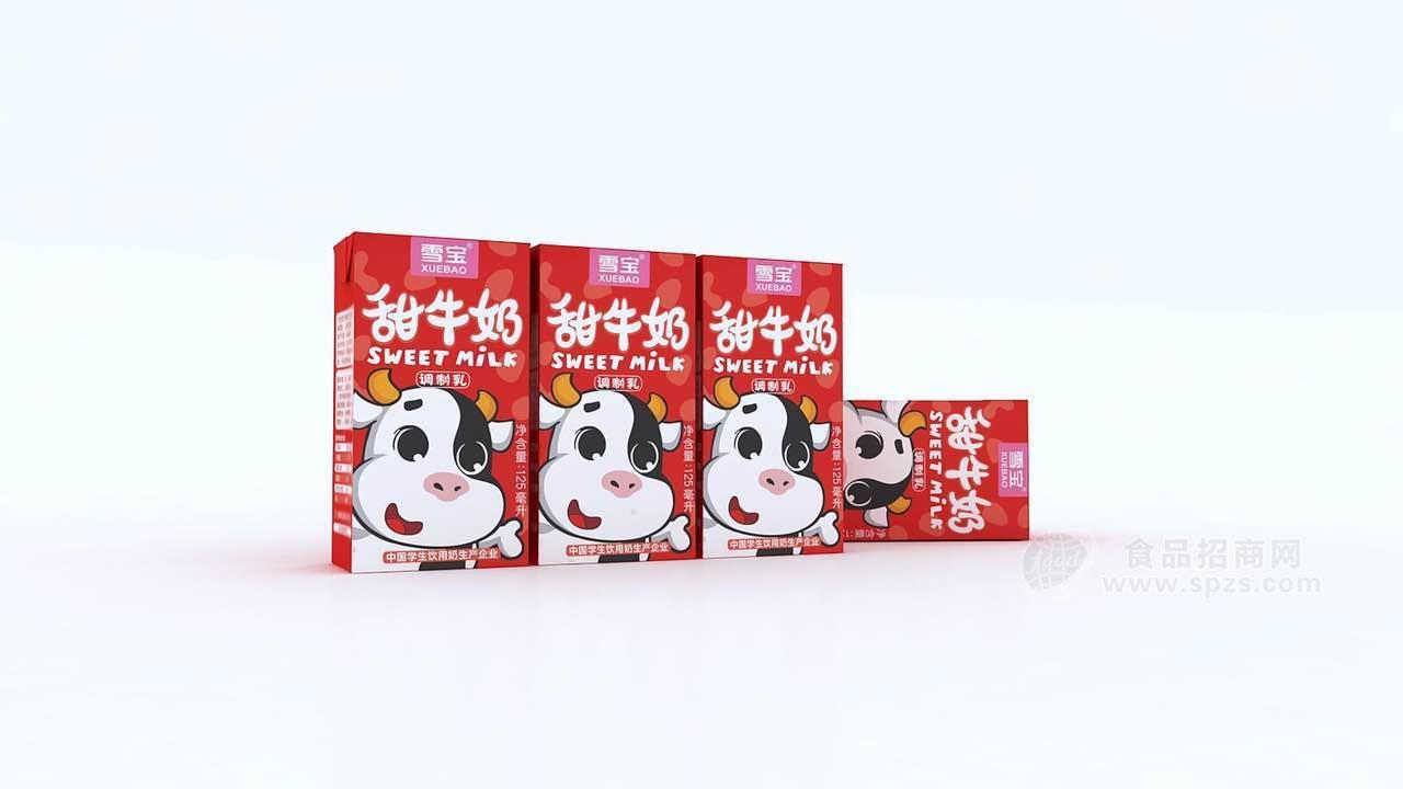 甜牛奶  調(diào)制乳  125ml