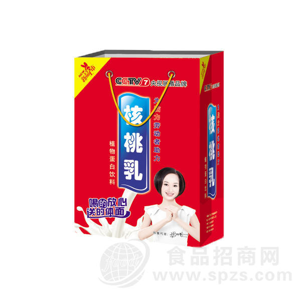 核桃乳植物蛋白饮料礼盒