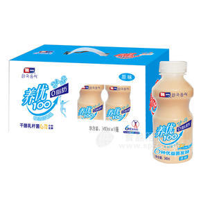 韓一 養(yǎng)優(yōu)0脂肪 干酪乳桿菌 乳酸菌飲品 340mlx8瓶