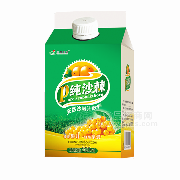 山地阳光 P纯沙棘 天然沙棘汁饮料 500ml