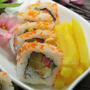料理材料紫菜包饭 寿司萝卜条 金大根批发 大根条400g