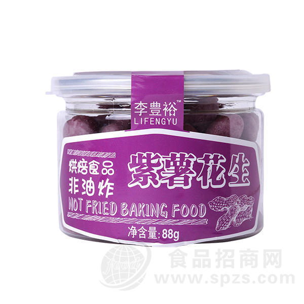 李豊裕 非油炸紫薯花生88g