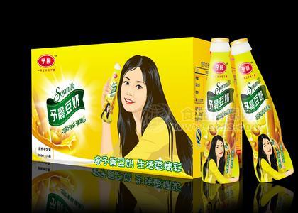 予晨 豆奶植物蛋白饮料 330ml瓶装