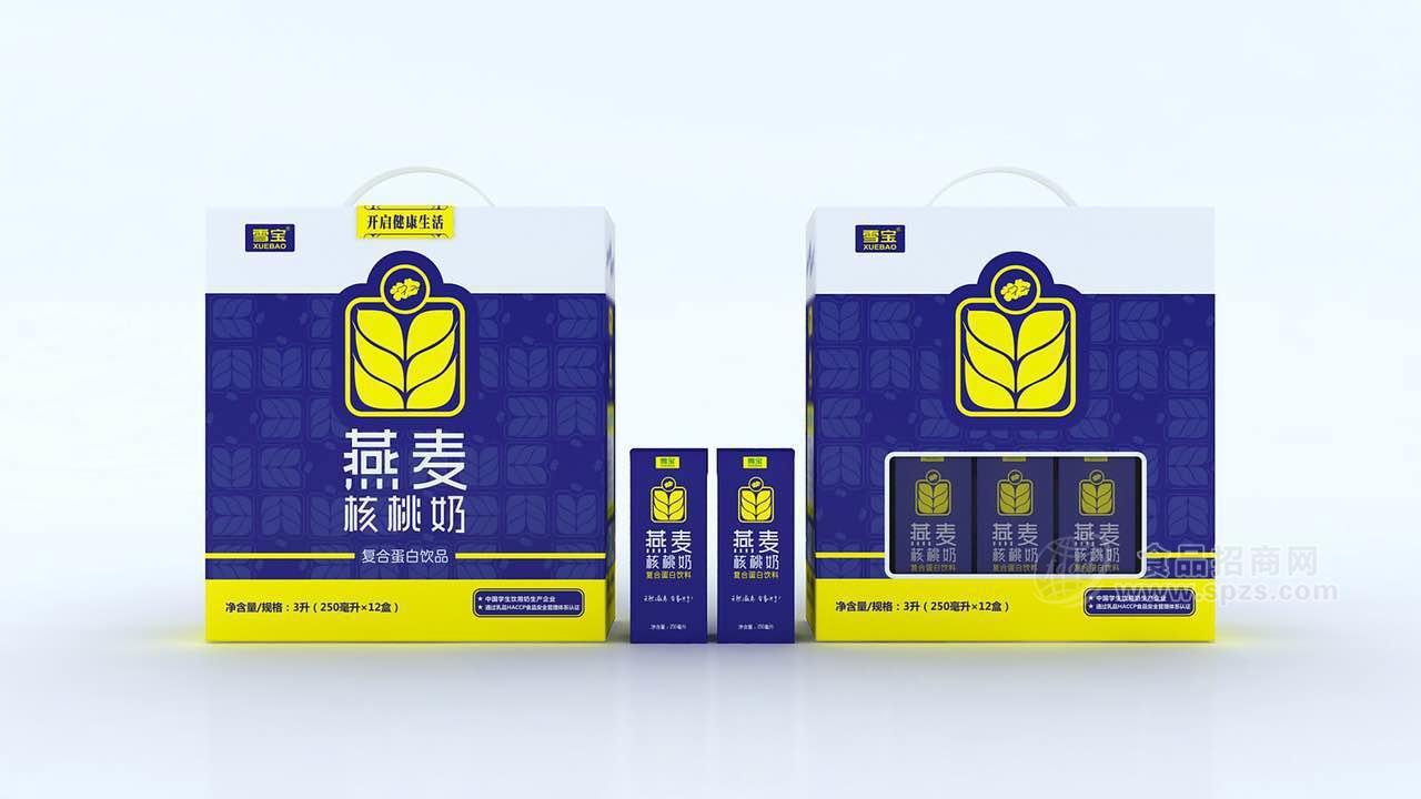 燕麥核桃奶  復合蛋白飲料     250ml X 12