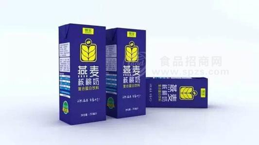 燕麦核桃奶  复合蛋白饮料