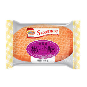 麦特龙海苔味椒盐酥称重