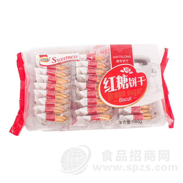 麦特龙红糖饼干180克
