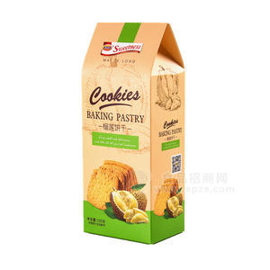厂家直销水果味麦特龙榴莲饼干