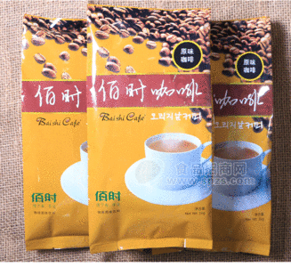 韓式速溶原味咖啡粉批發(fā) 袋裝1000g純濃coffee三合一