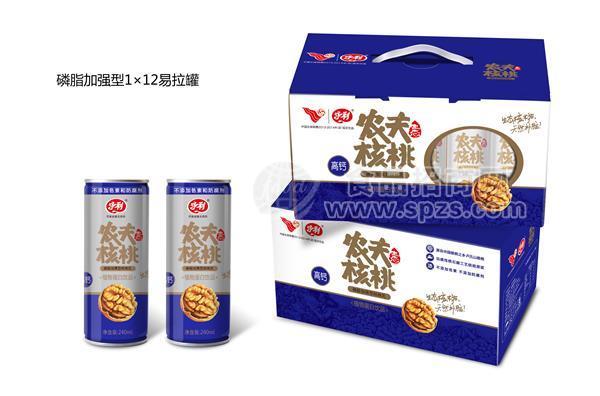 農(nóng)夫核桃磷脂加強(qiáng)型核桃乳240ml×12罐