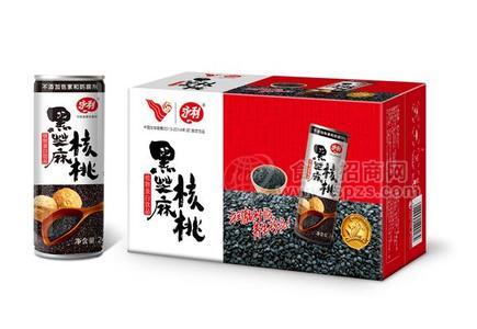 黑芝麻核桃植物蛋白飲品240ml×16(20)罐