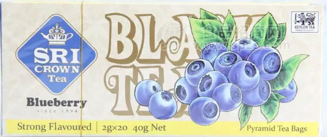 锡冠蓝莓花果茶