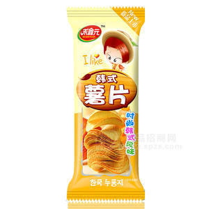 禾鑫元散称 韩式薯片膨化食品