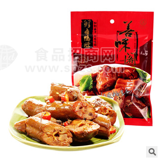 善味阁食品 酱鸭脖360g真空包装 休闲食品批发
