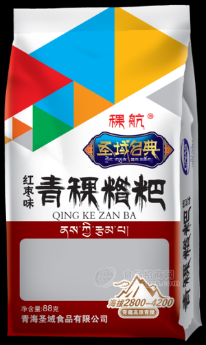 青稞糌粑红枣饼  红枣  饼干 休闲食品