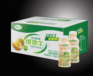 350Ml维他牛乳酸菌榴莲味