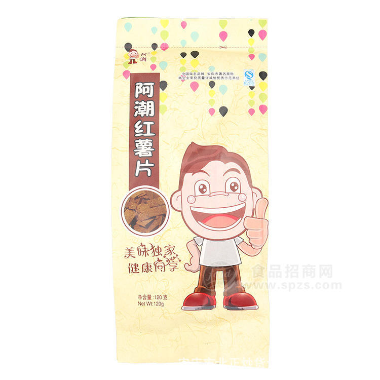 阿潮 香脆紅薯片 休閑食品 120g