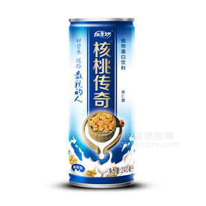 核桃传奇，核桃露，核桃奶，细磨坊，精品型240ml