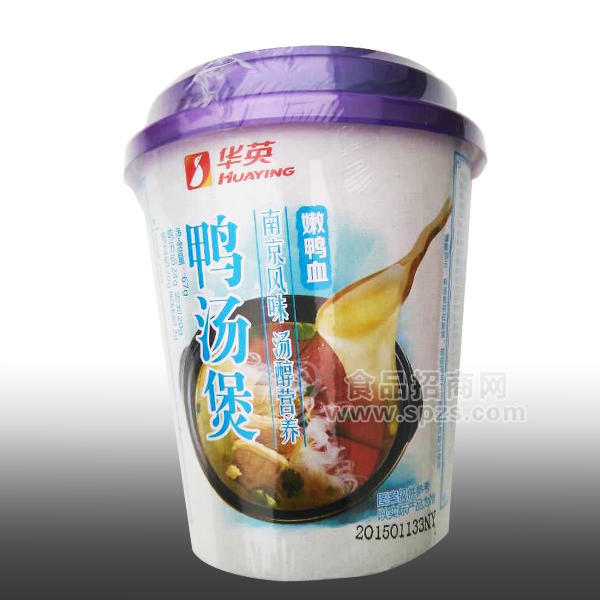 华英 67g（嫩鸭血）鸭汤煲