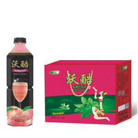 沃酷 蜜桃汁果汁饮料1.5Lx6瓶