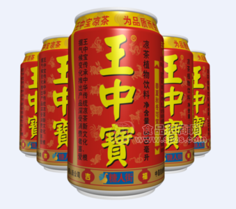 王中寶涼茶產(chǎn)品310mlx6招商