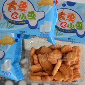 卡其乐 大鱼吃小鱼饼干 厂家直销整箱5斤/箱批发代理