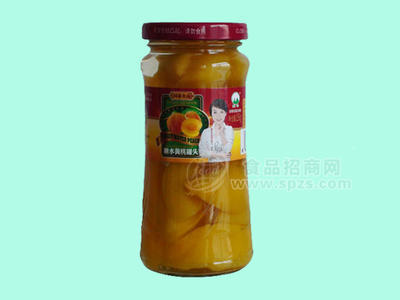 新包装 糖水黄桃