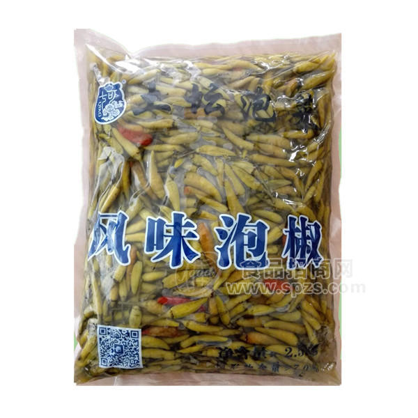 七可 土壇泡菜 風(fēng)味泡椒 醬腌菜泡菜 2.5kg