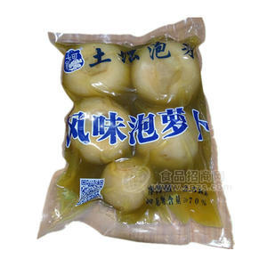 七可 土壇泡菜 風(fēng)味泡蘿卜 醬腌菜泡菜 2.5kg