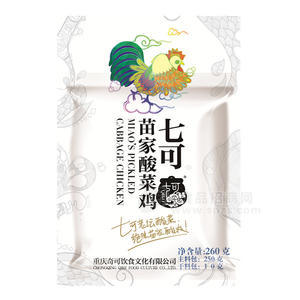 七可 苗家酸菜雞 調(diào)味品調(diào)味料 260g