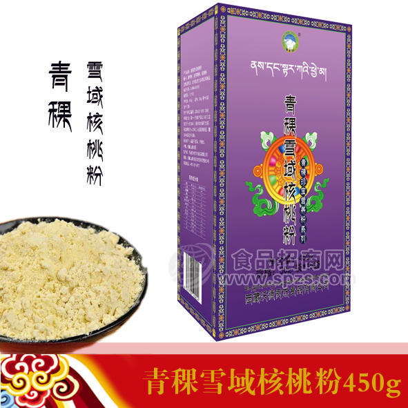西藏青稞營(yíng)養(yǎng)粉青稞雪域核桃粉代餐營(yíng)養(yǎng)早餐450g