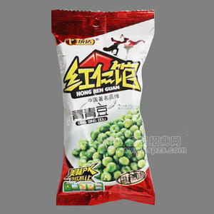 36g紅仁館青青豆（香辣味）  火爆招商中