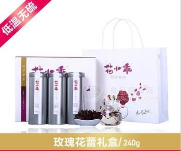 花小乖   玫瑰花蕾茶礼盒装240g