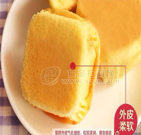 金砖肉松蛋糕